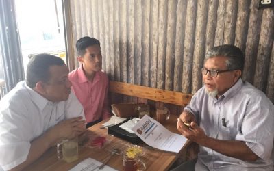 Meeting with Village Head Kampung Tengah Gombak
